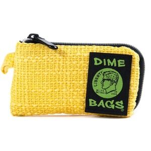 5" Padded Pouch From Dime Bags-Yellow NWT
